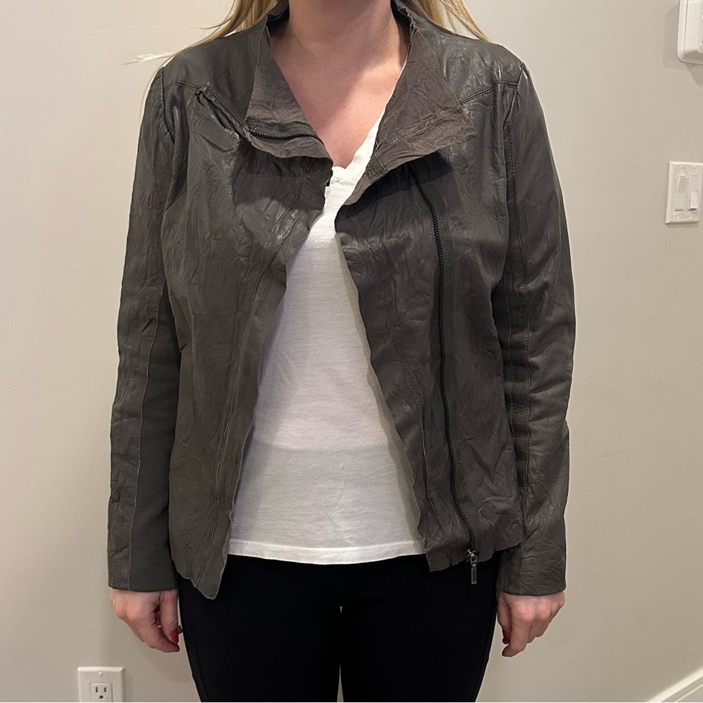 Cigno Nero Leather Jacket